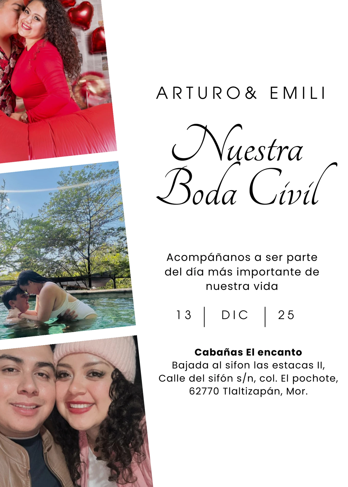 Imagen de Arturo y Emili juntos